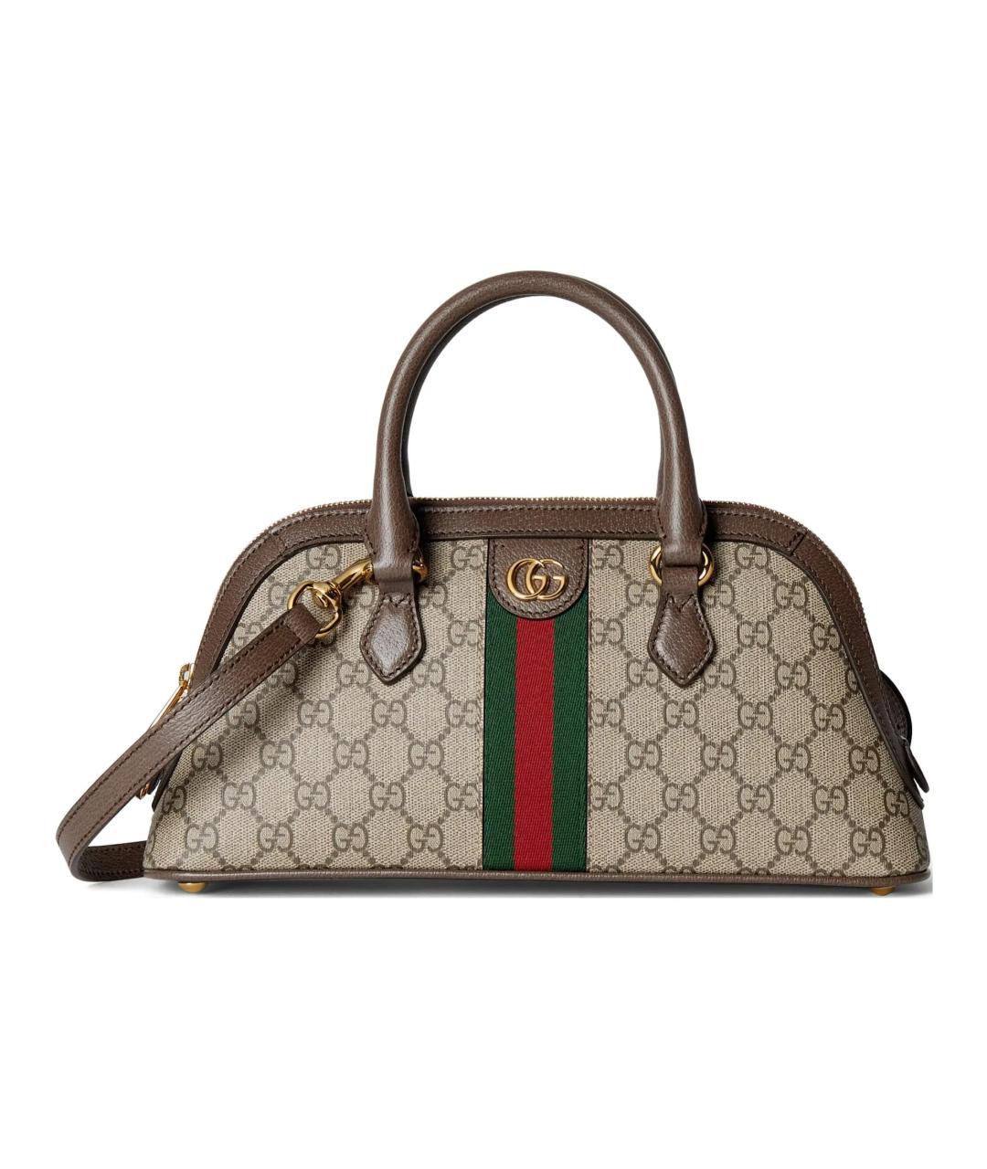 GUCCI Коричневая сумка через плечо, фото 1