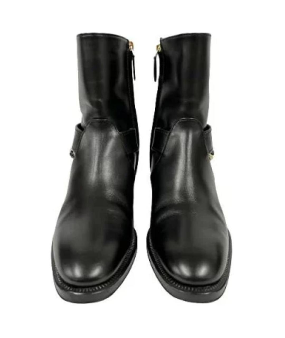 CHANEL Кожаные ботильоны, фото 4