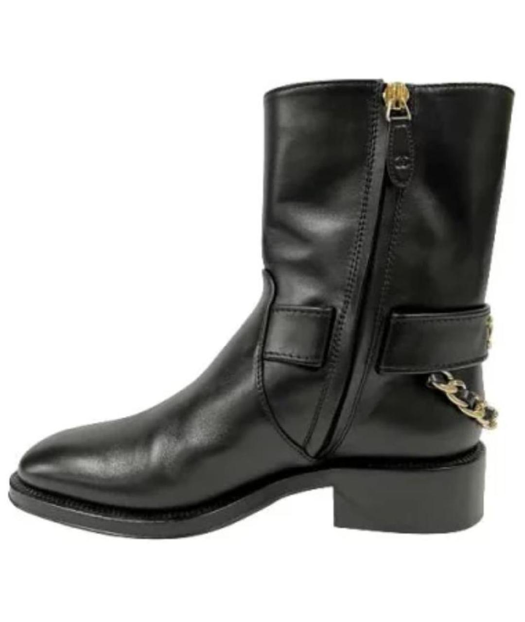 CHANEL Кожаные ботильоны, фото 2