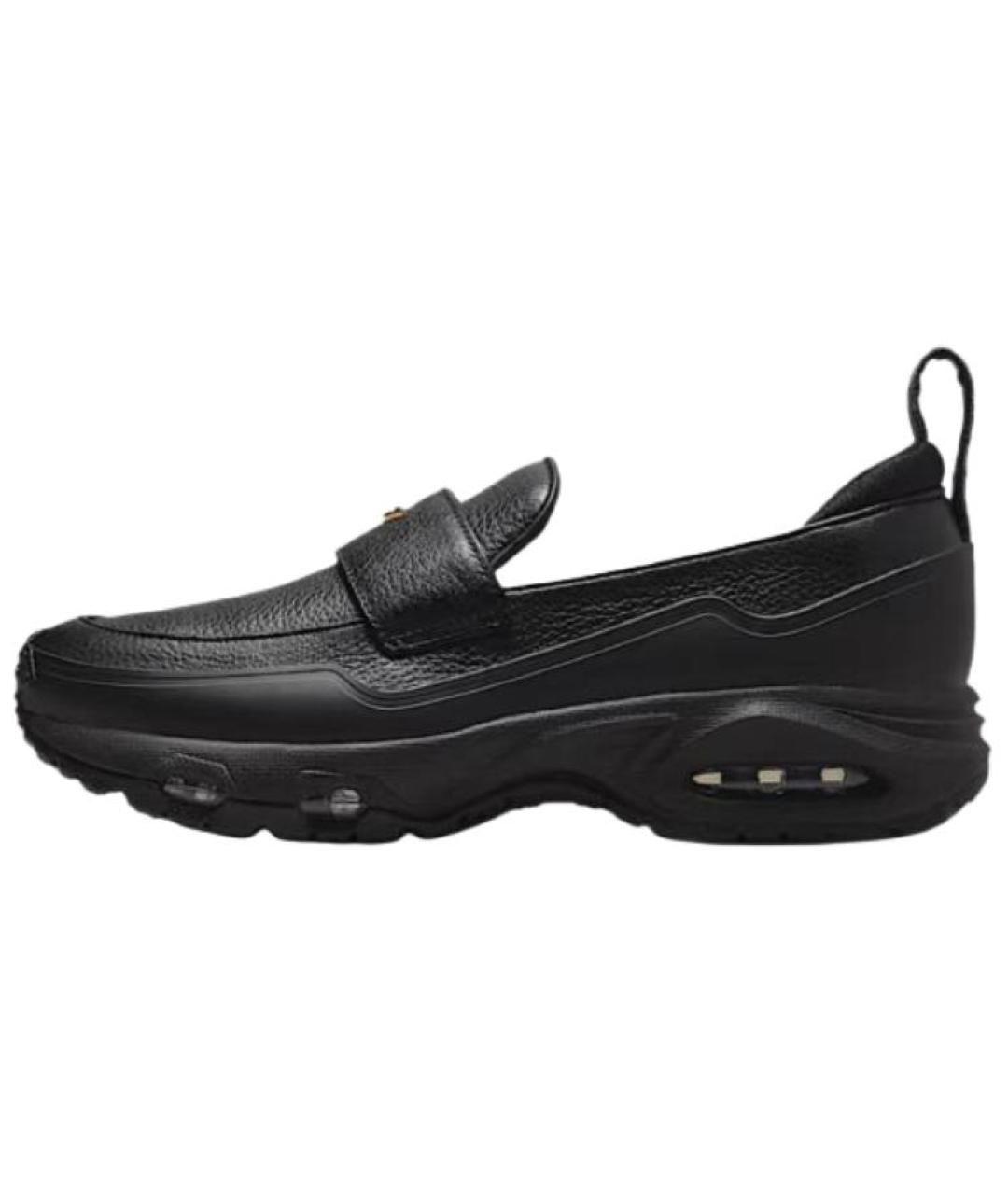 NIKE Черные кожаные лоферы, фото 2