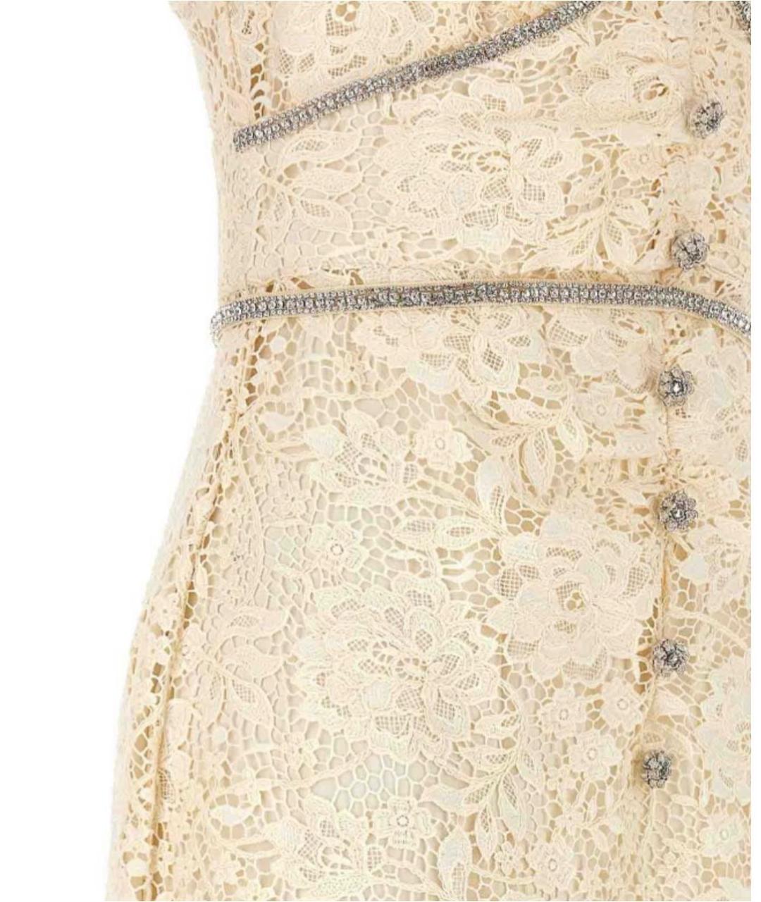 SELF-PORTRAIT Белое кружевное платье, фото 4