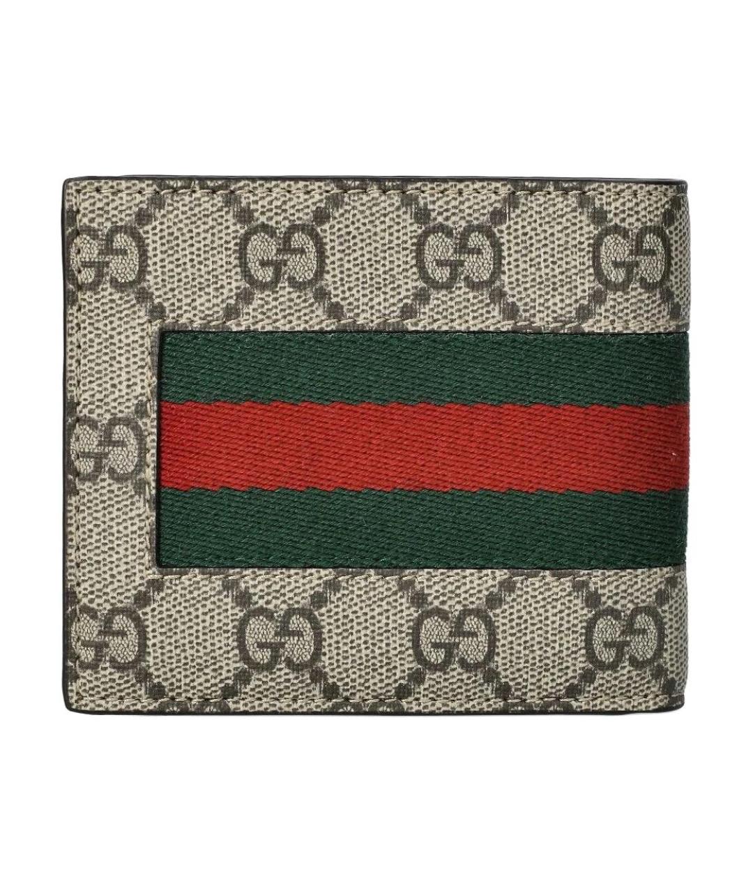 GUCCI Коричневый кошелек, фото 3
