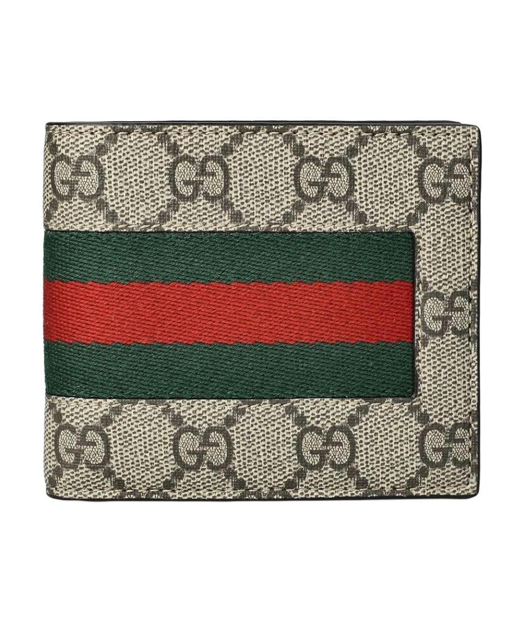 GUCCI Коричневый кошелек, фото 1