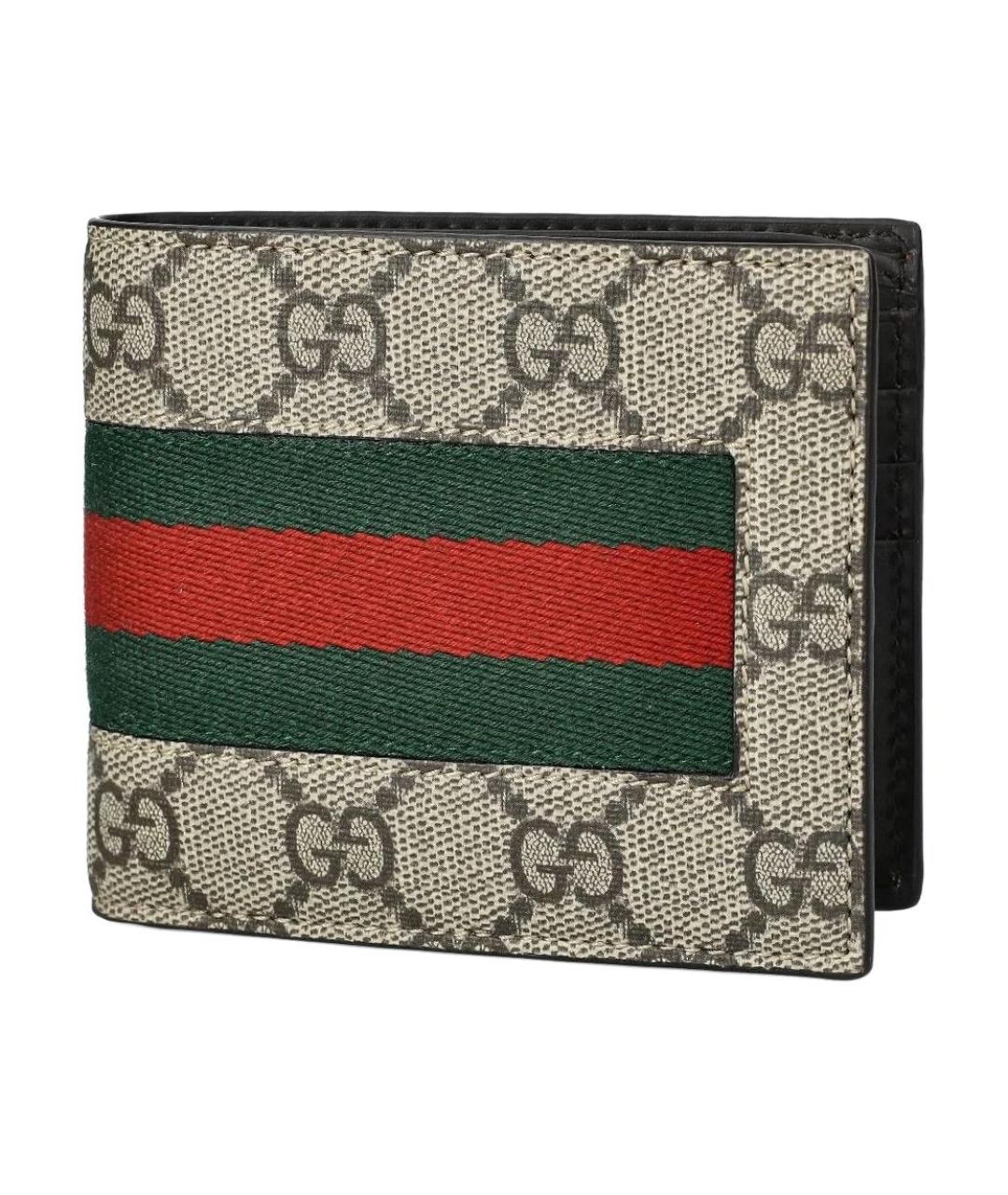 GUCCI Коричневый кошелек, фото 2