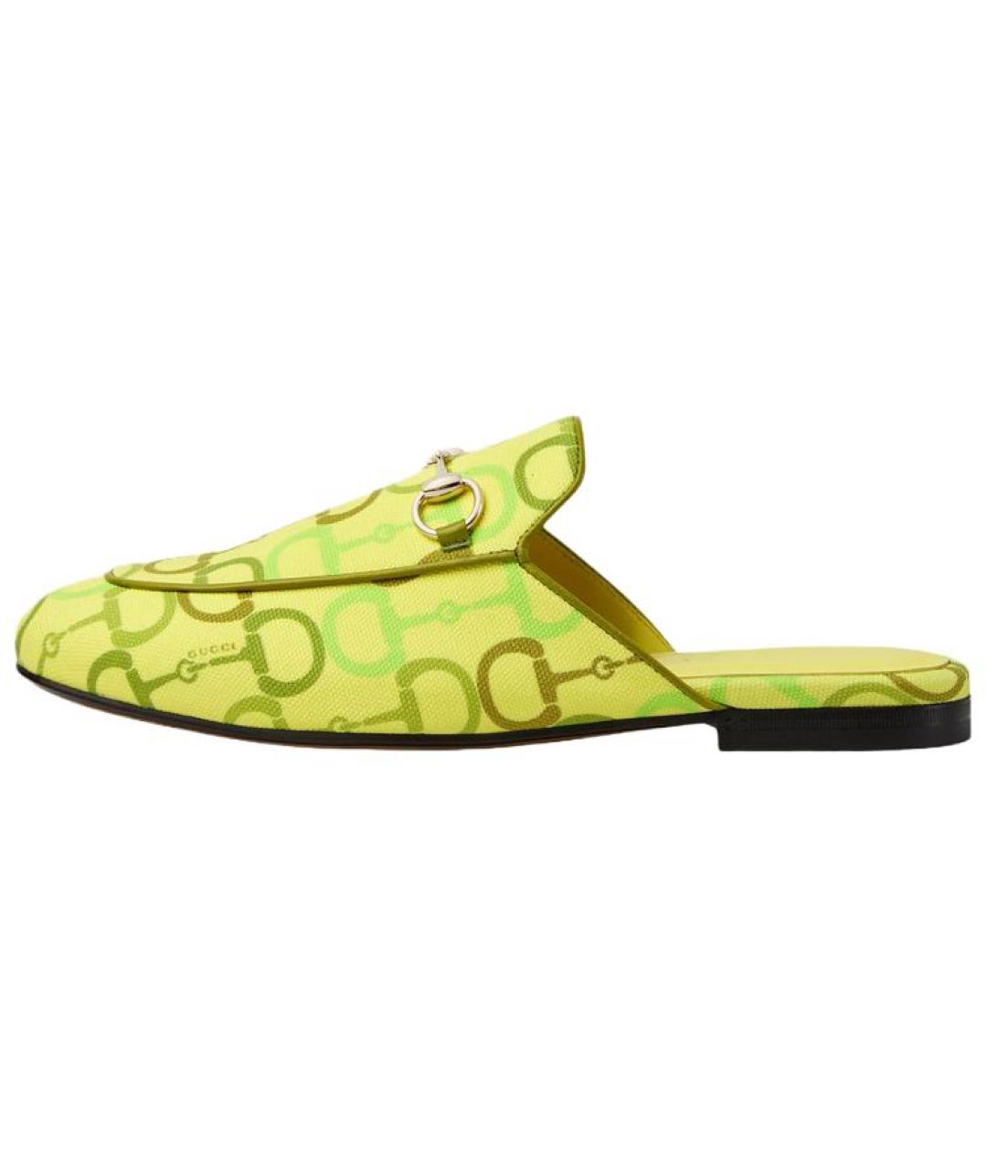 GUCCI Зеленые мюли, фото 6