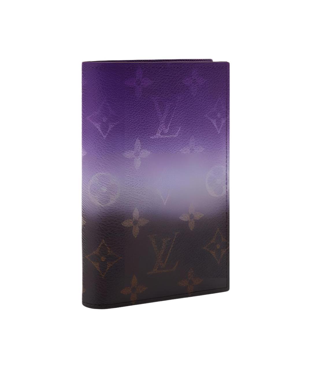 LOUIS VUITTON Фиолетовый кардхолдер, фото 2