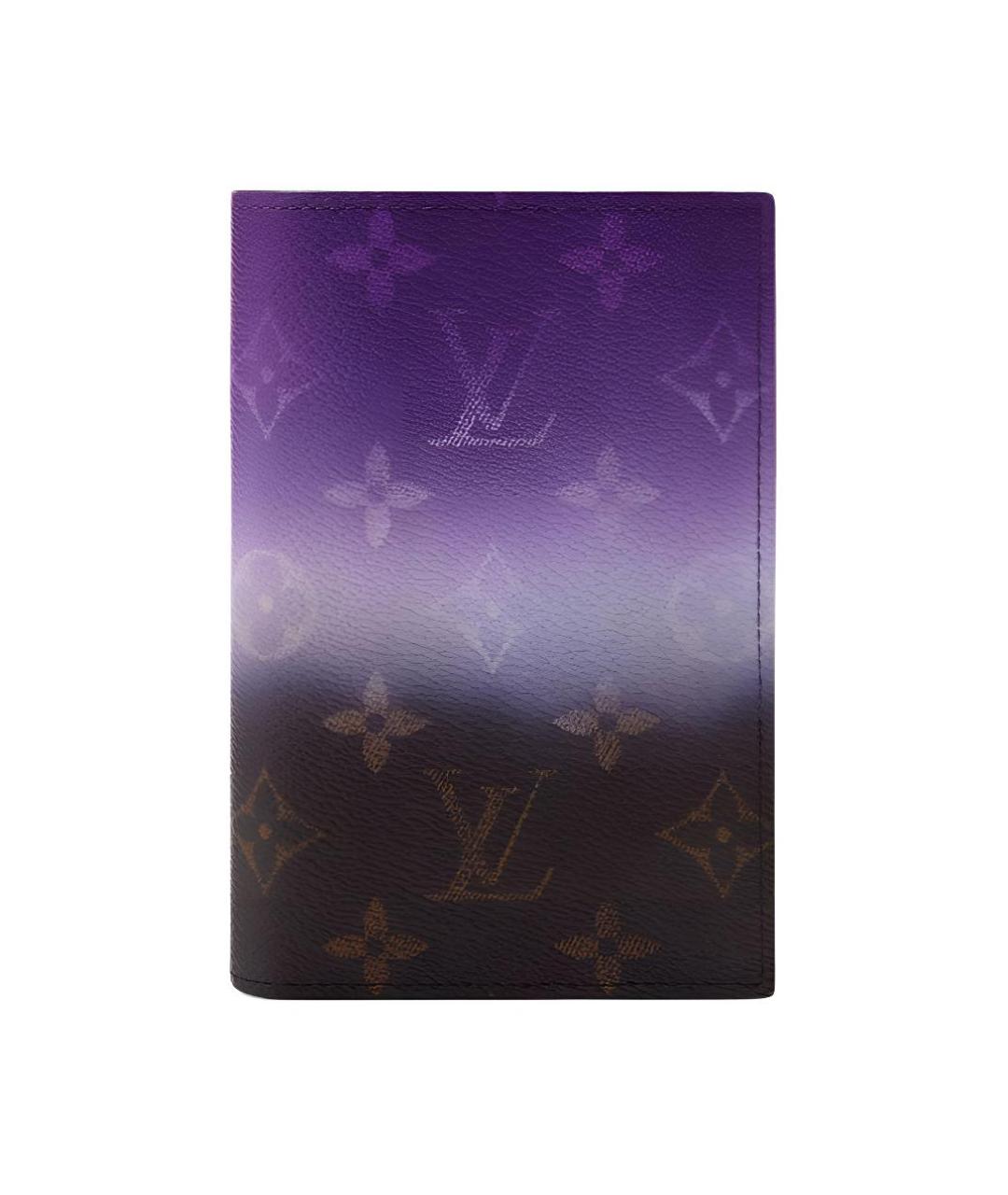 LOUIS VUITTON Фиолетовый кардхолдер, фото 1