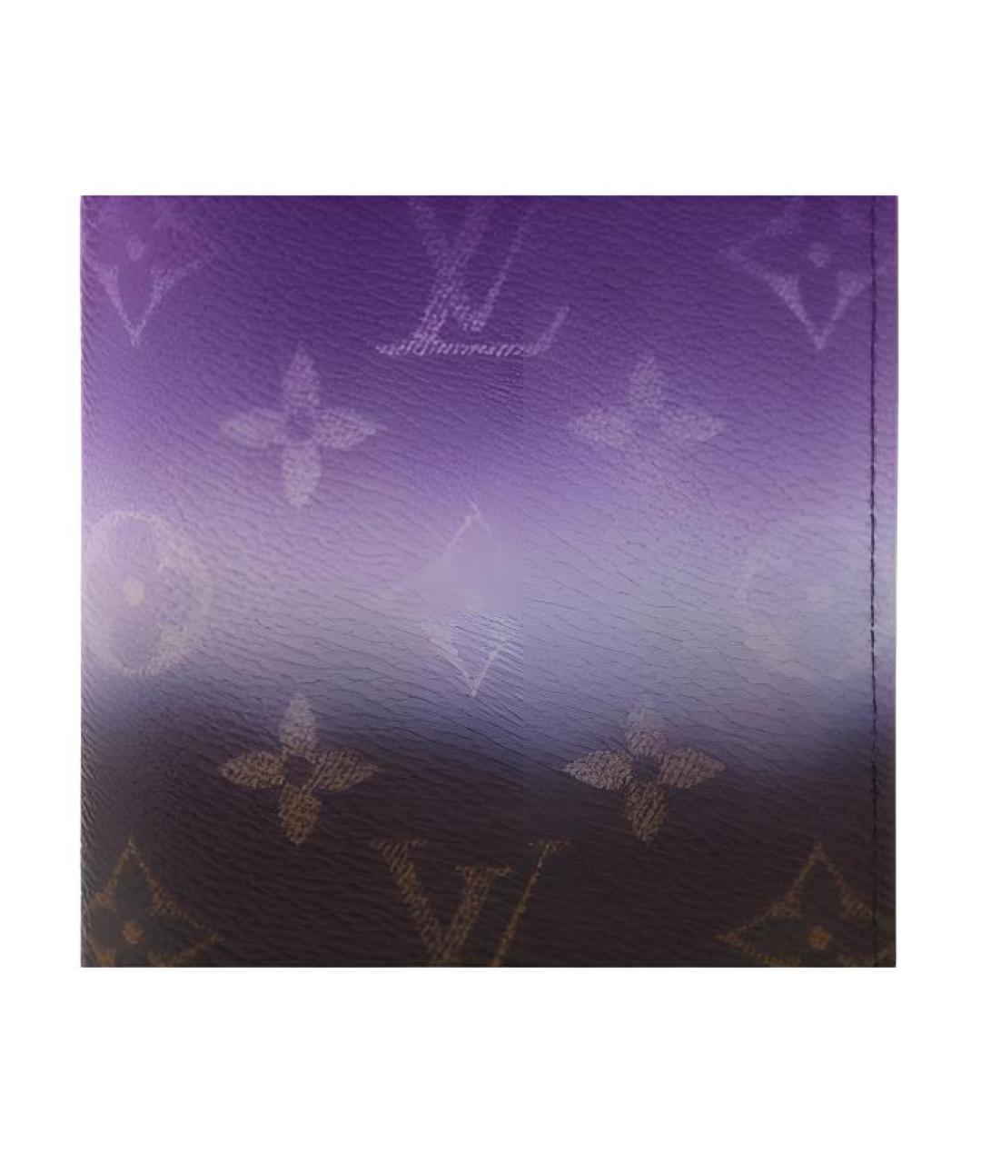 LOUIS VUITTON Фиолетовый кардхолдер, фото 5