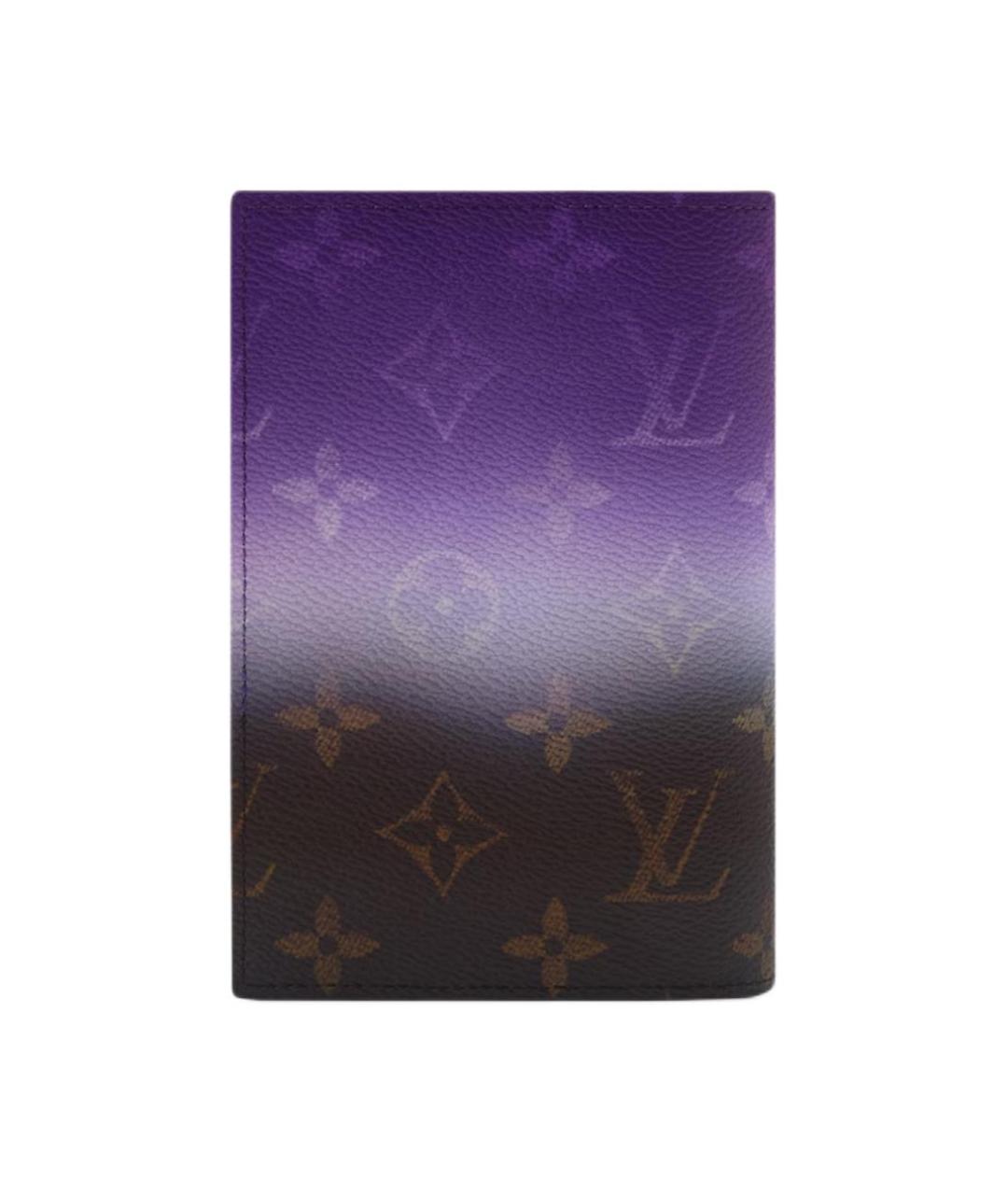 LOUIS VUITTON Фиолетовый кардхолдер, фото 3