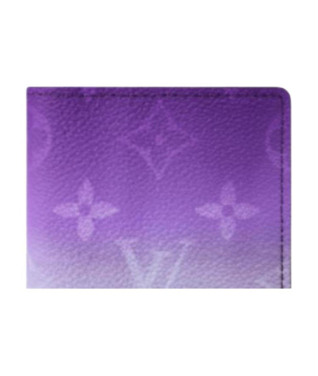 LOUIS VUITTON Фиолетовый кардхолдер, фото 5