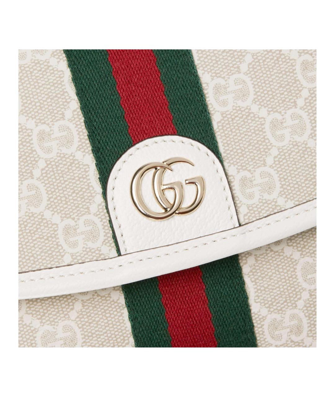 GUCCI Бежевая сумка через плечо, фото 5