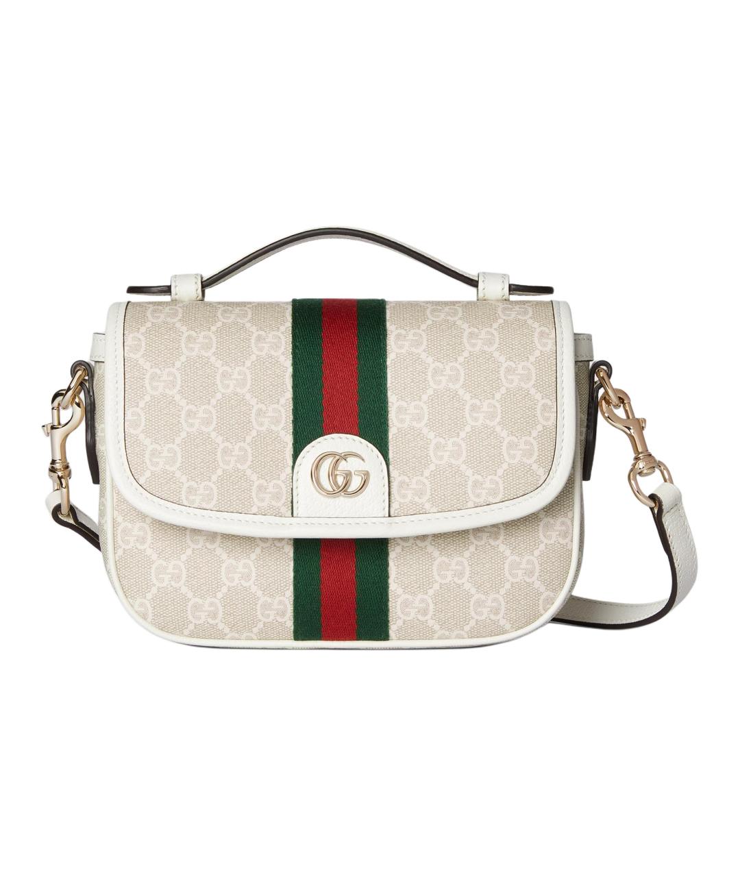 GUCCI Бежевая сумка через плечо, фото 1