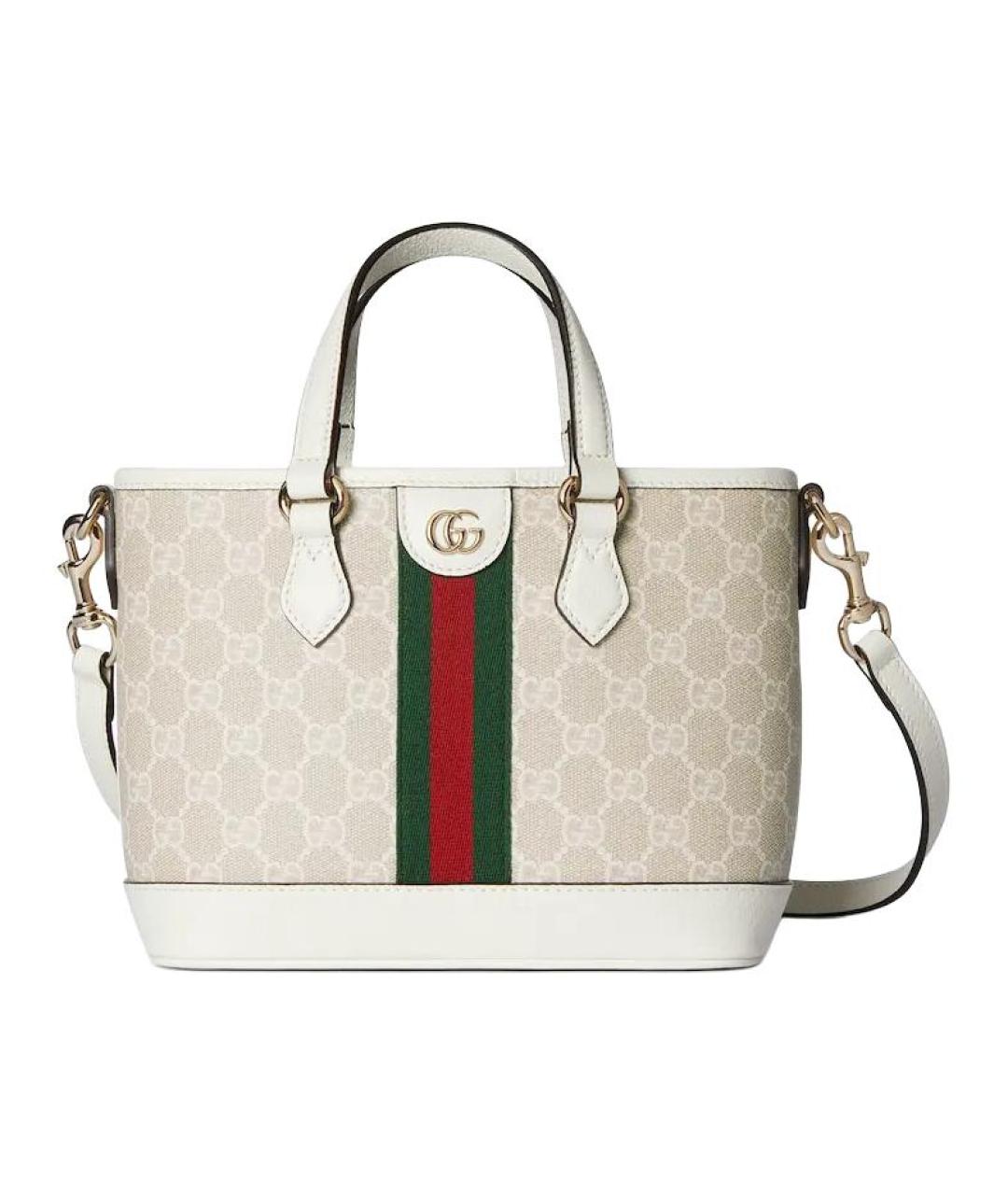 GUCCI Бежевая сумка через плечо, фото 1