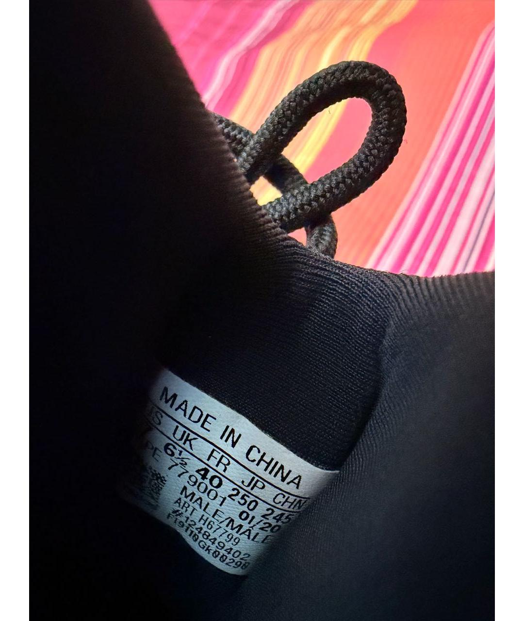 ADIDAS YEEZY Черные кроссовки, фото 7