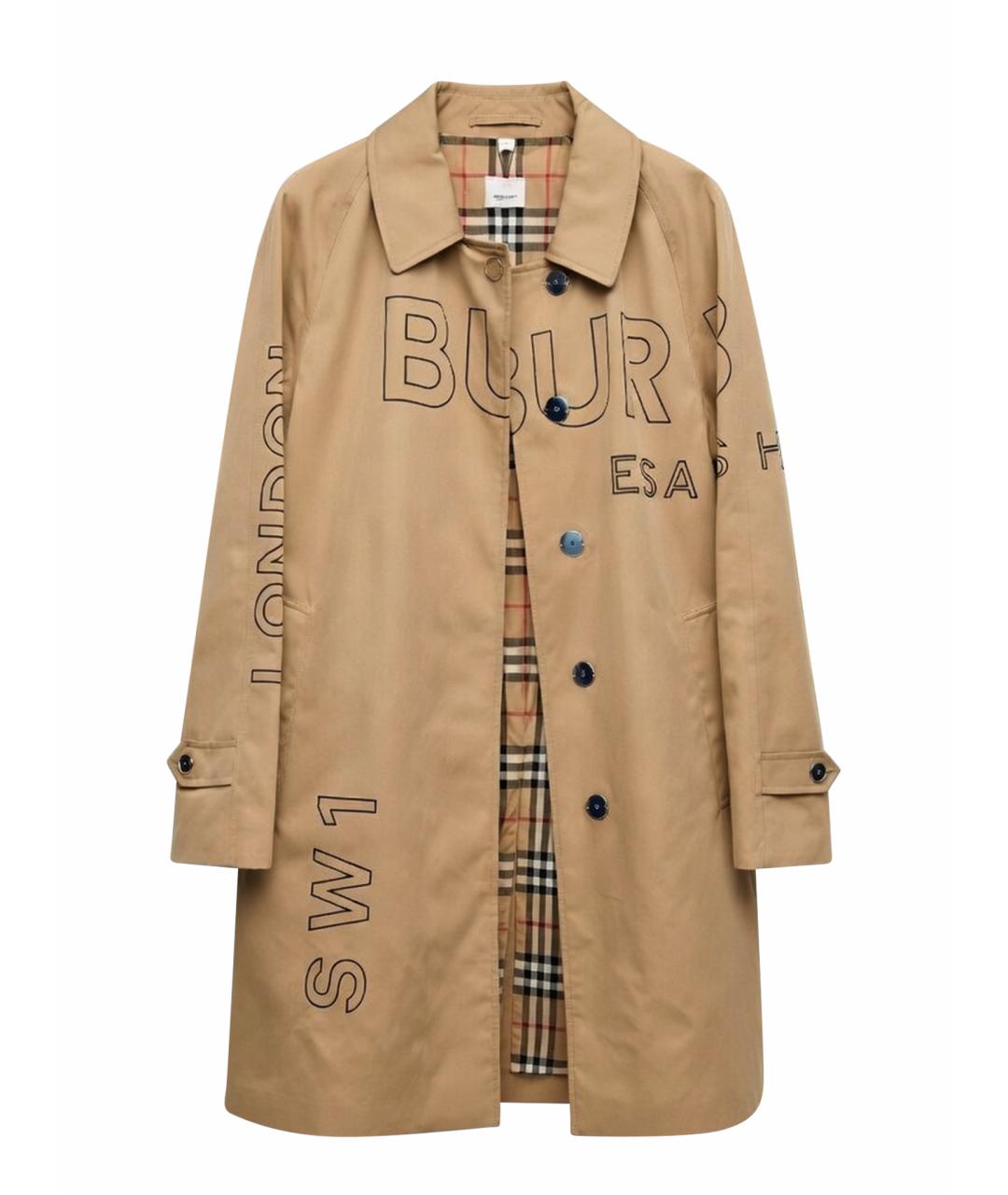 BURBERRY Бежевый тренч/плащ, фото 1