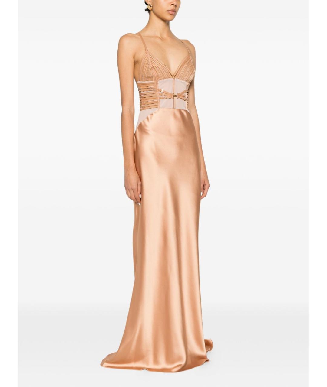 ELISABETTA FRANCHI Полиэстеровое вечернее платье, фото 4