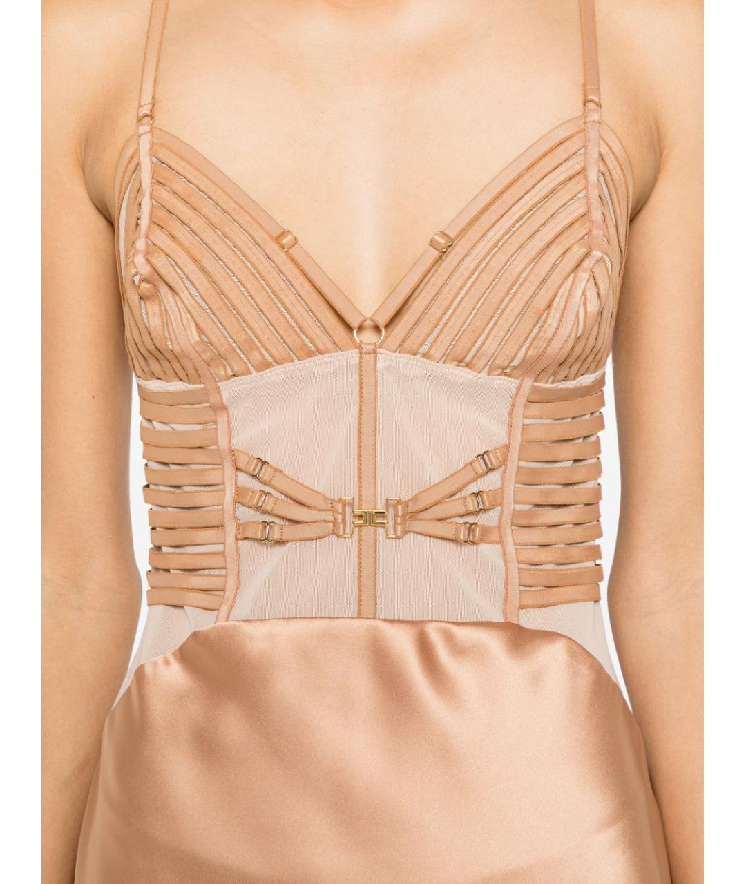 ELISABETTA FRANCHI Полиэстеровое вечернее платье, фото 3