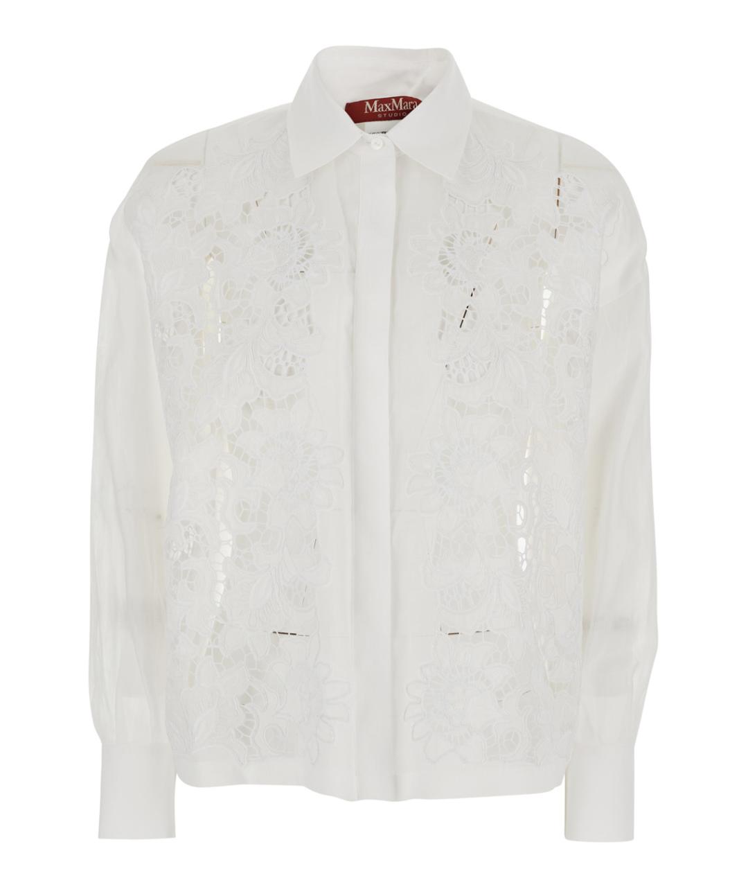 MAX MARA STUDIO Белая рубашка, фото 1