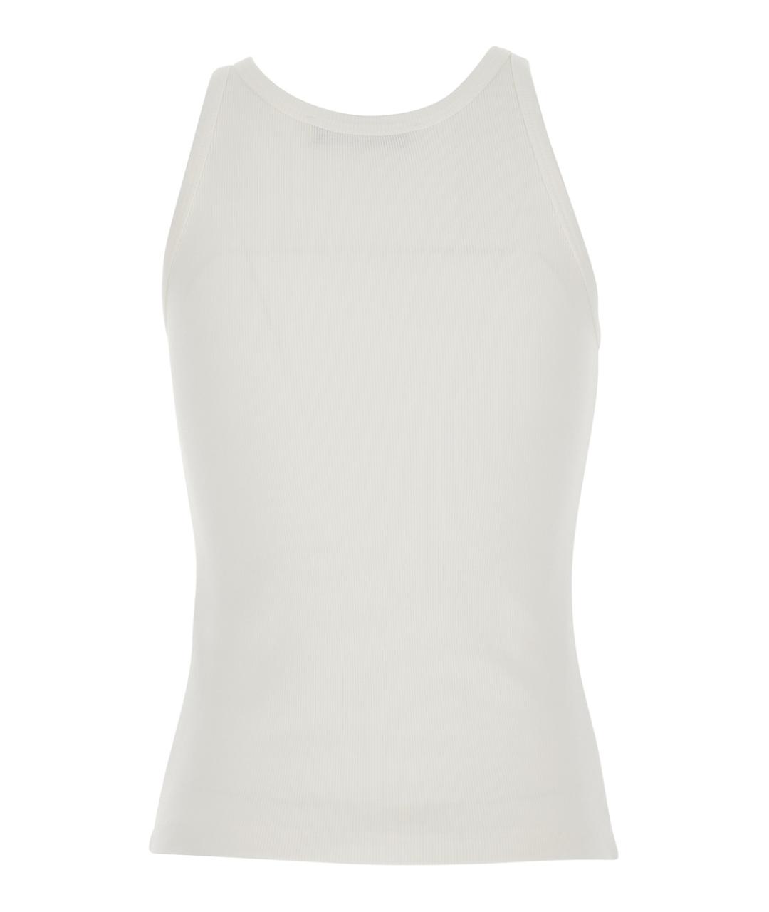 JUCCA Белая хлопковая майка, фото 2