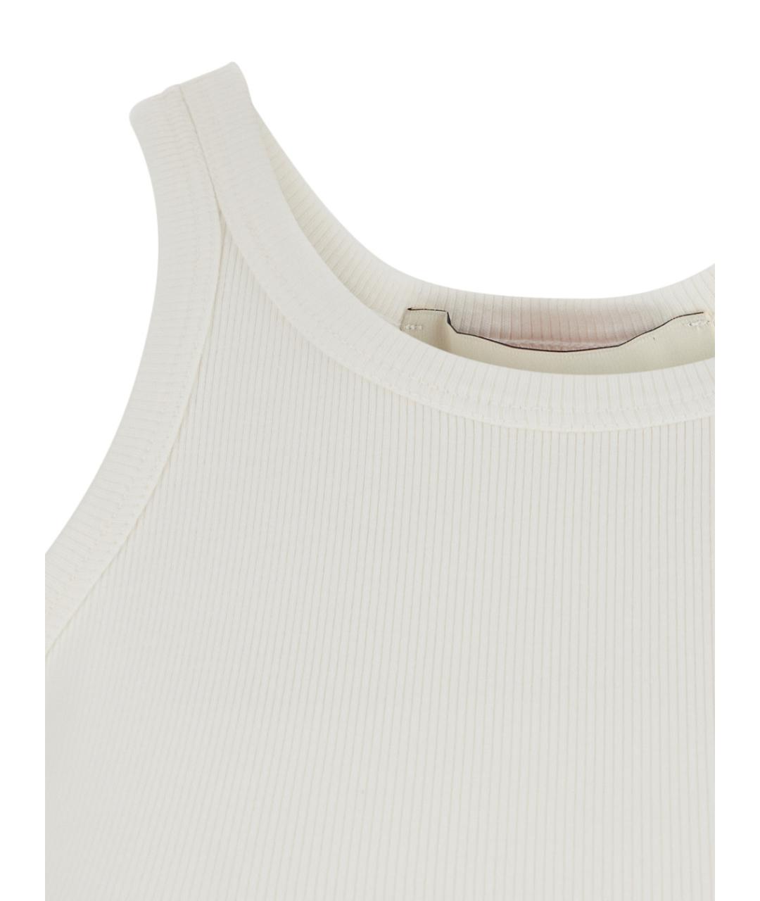 JUCCA Белая хлопковая майка, фото 3