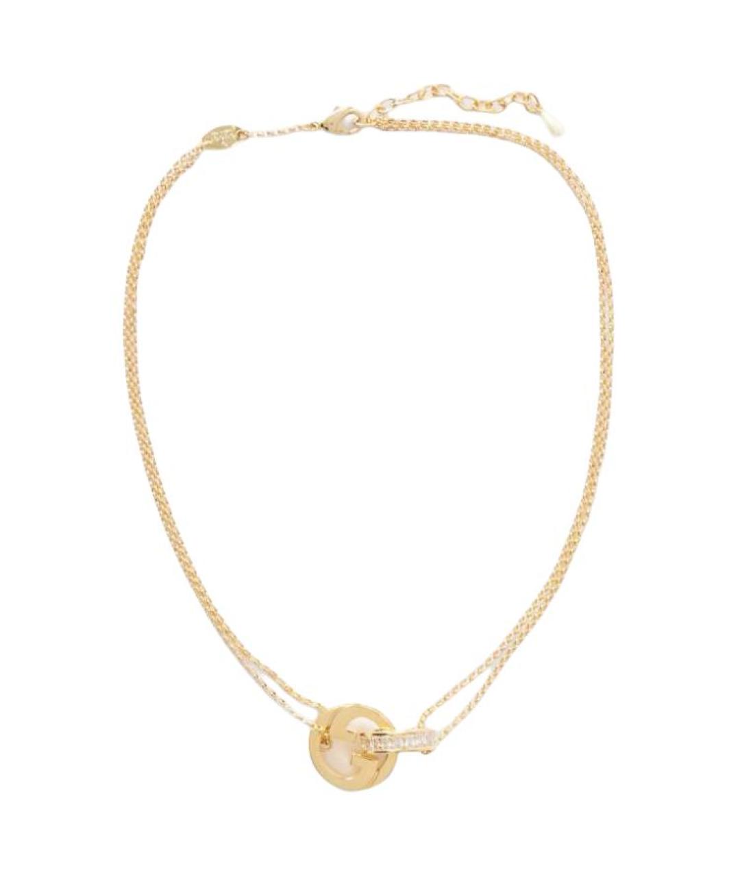 GUCCI Золотое латунное колье, фото 1