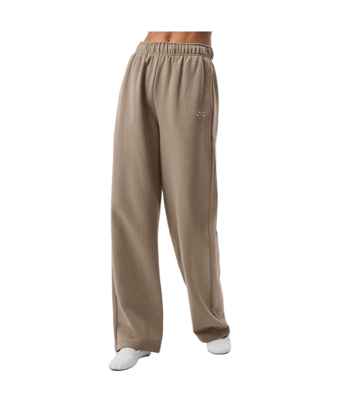 ALO YOGA Хаки повседневные брюки, фото 3