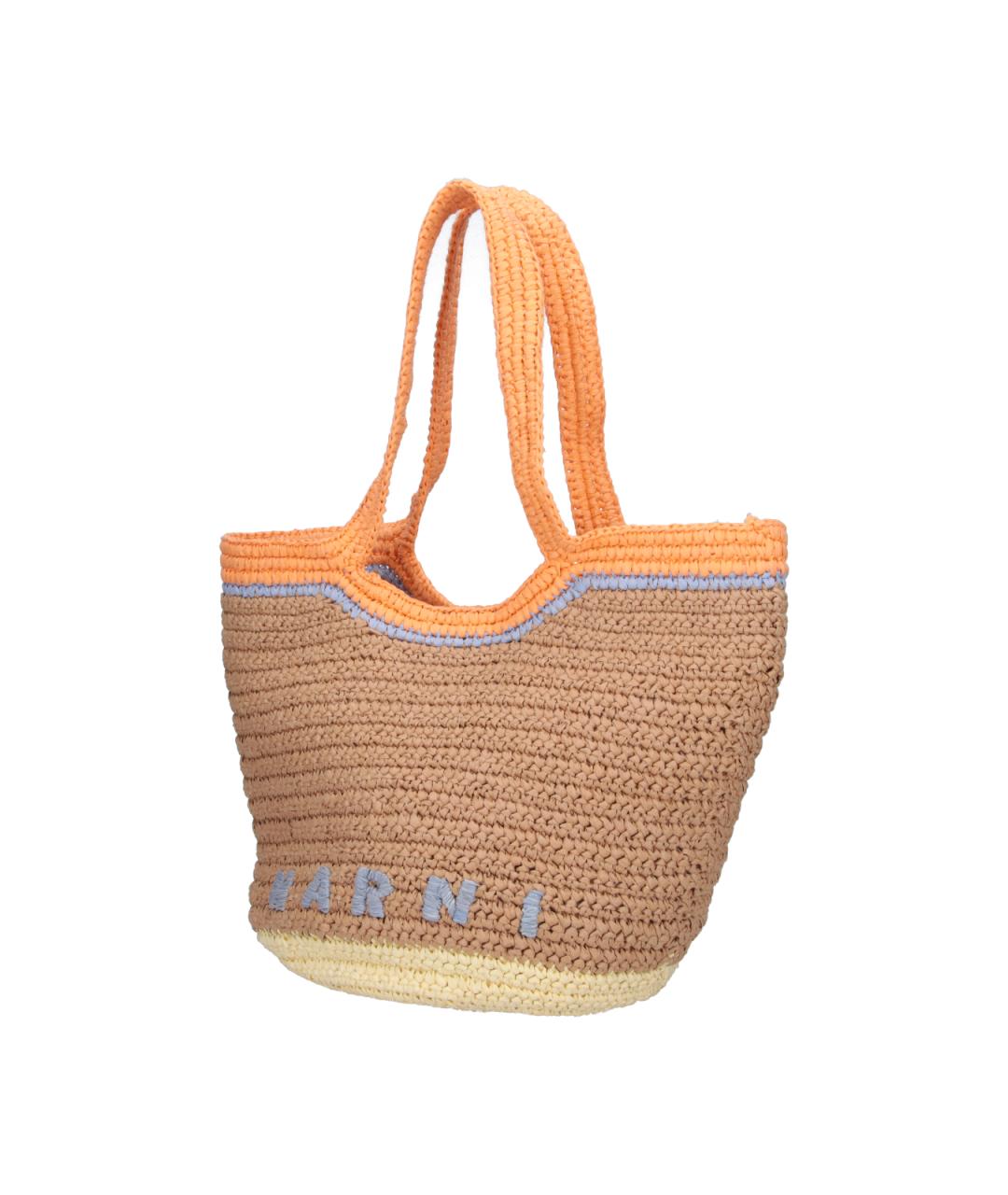 MARNI Мульти пелетеная сумка тоут, фото 2