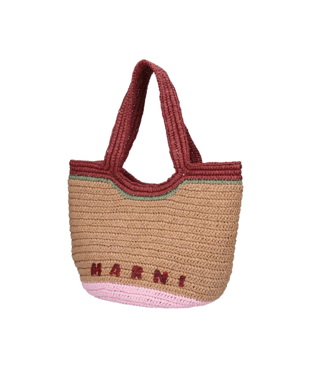 MARNI Мульти пелетеная сумка тоут, фото 2