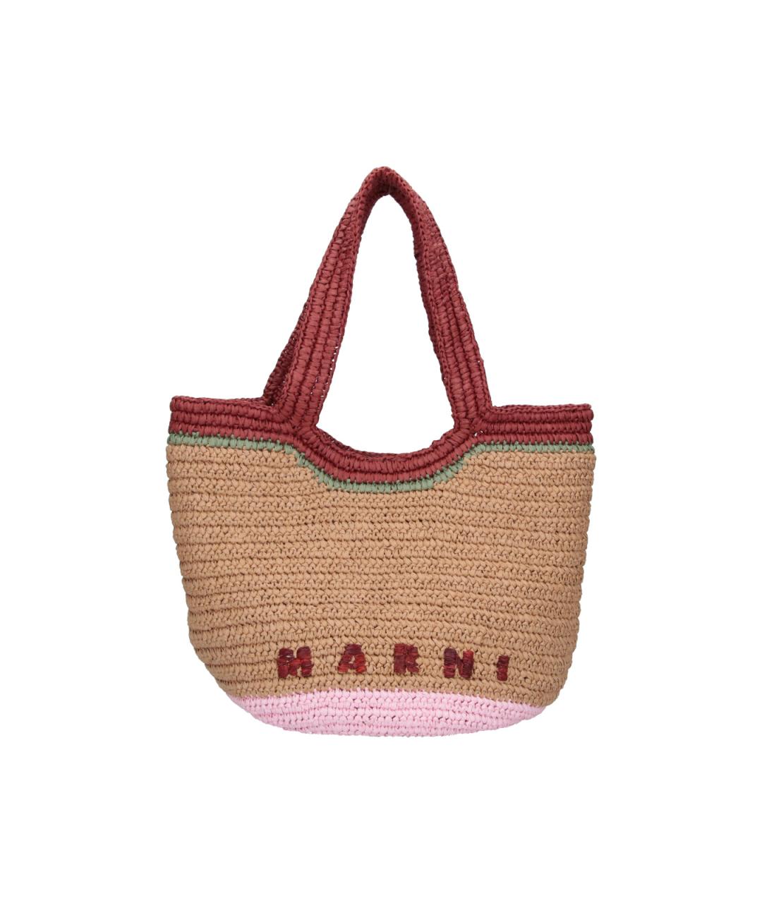 MARNI Мульти пелетеная сумка тоут, фото 1