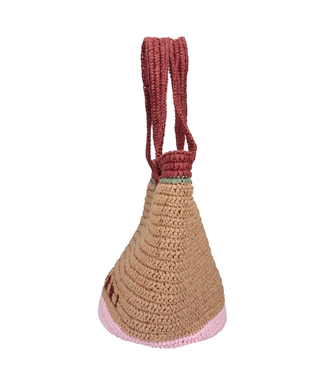 MARNI Мульти пелетеная сумка тоут, фото 5