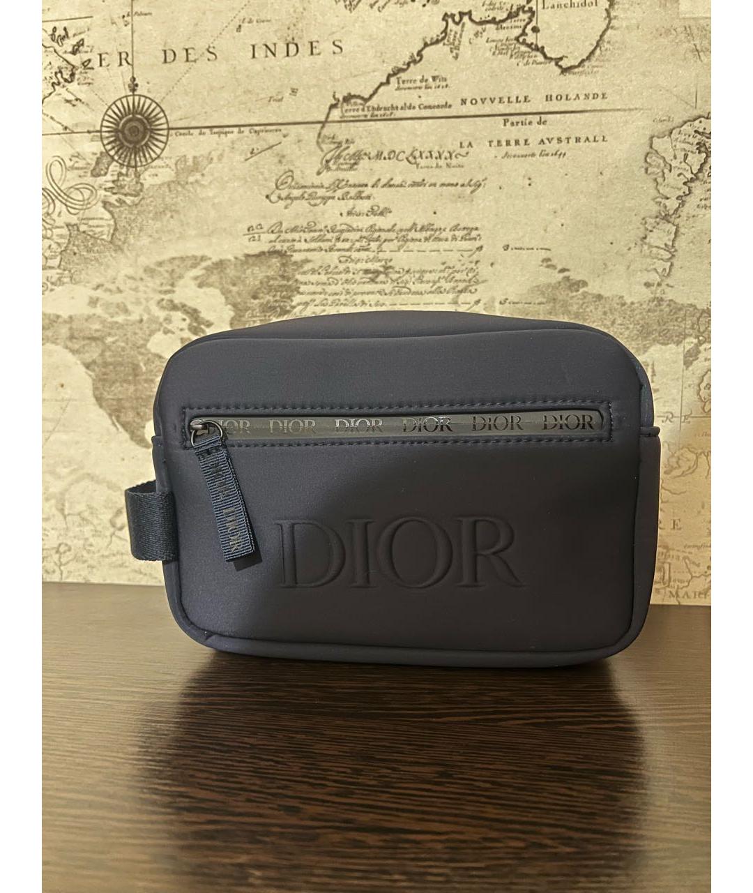 DIOR BEAUTY Темно-синяя косметичка, фото 4