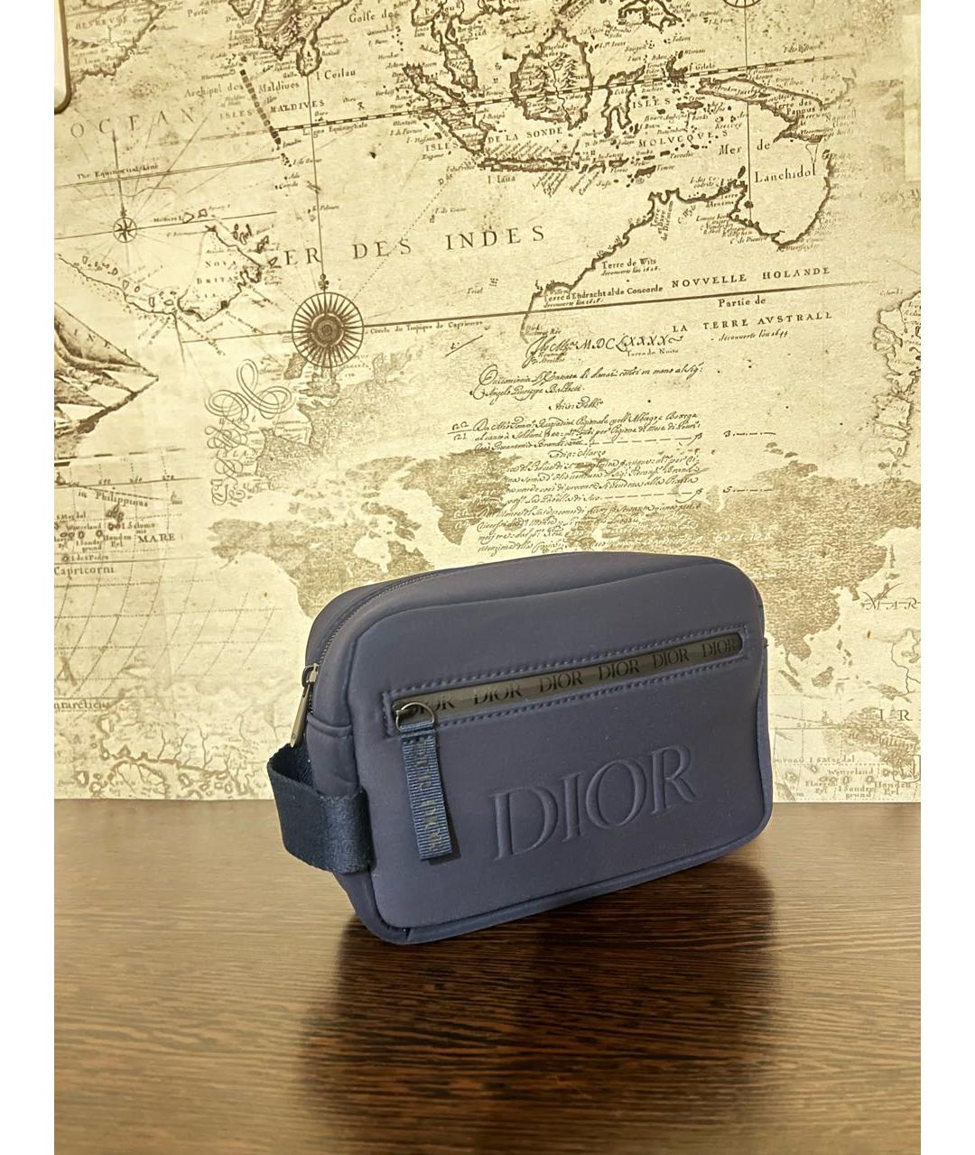 DIOR BEAUTY Темно-синяя косметичка, фото 3