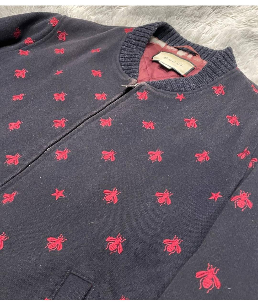 GUCCI Черная шелковая куртка, фото 4