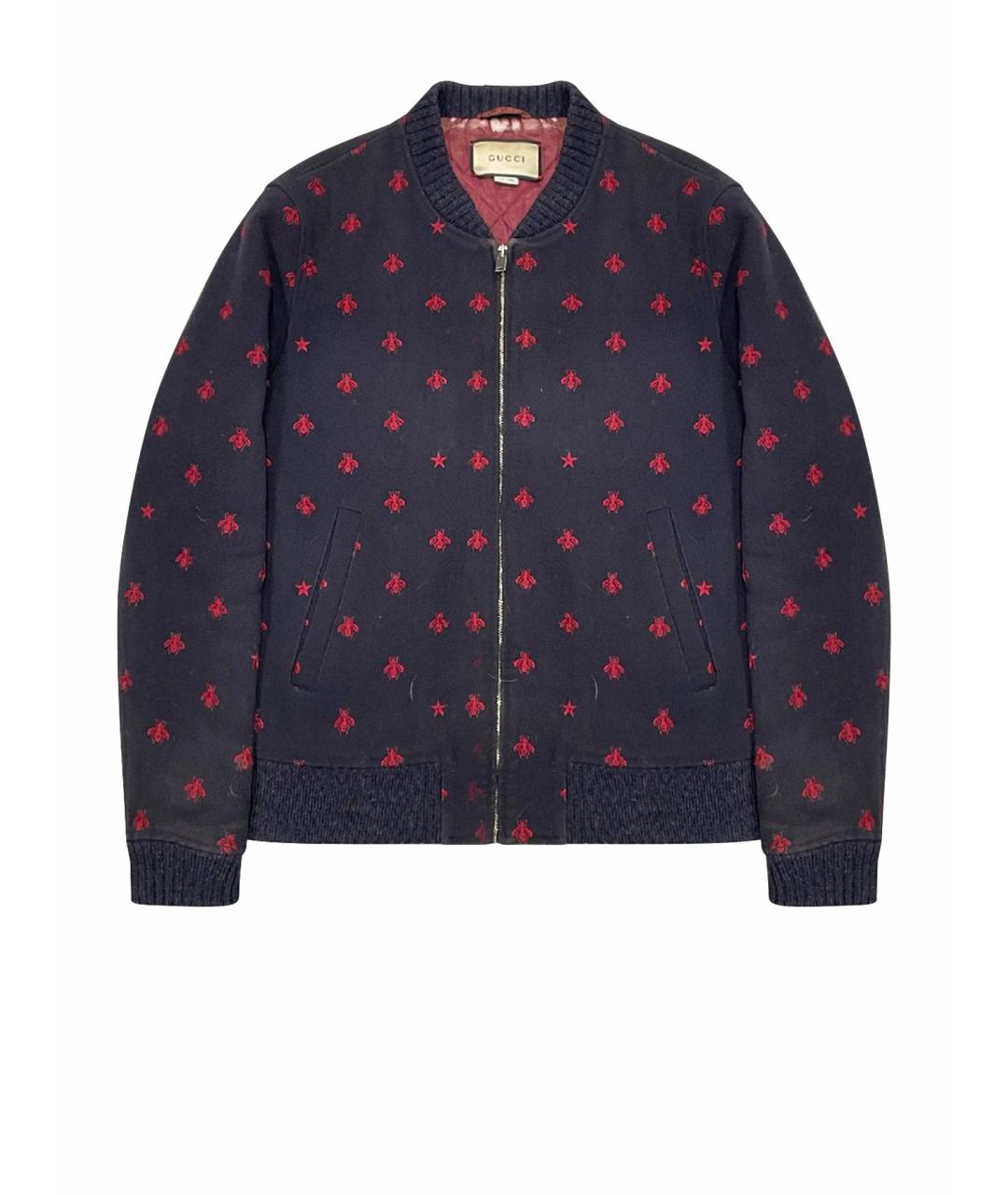 GUCCI Черная шелковая куртка, фото 1