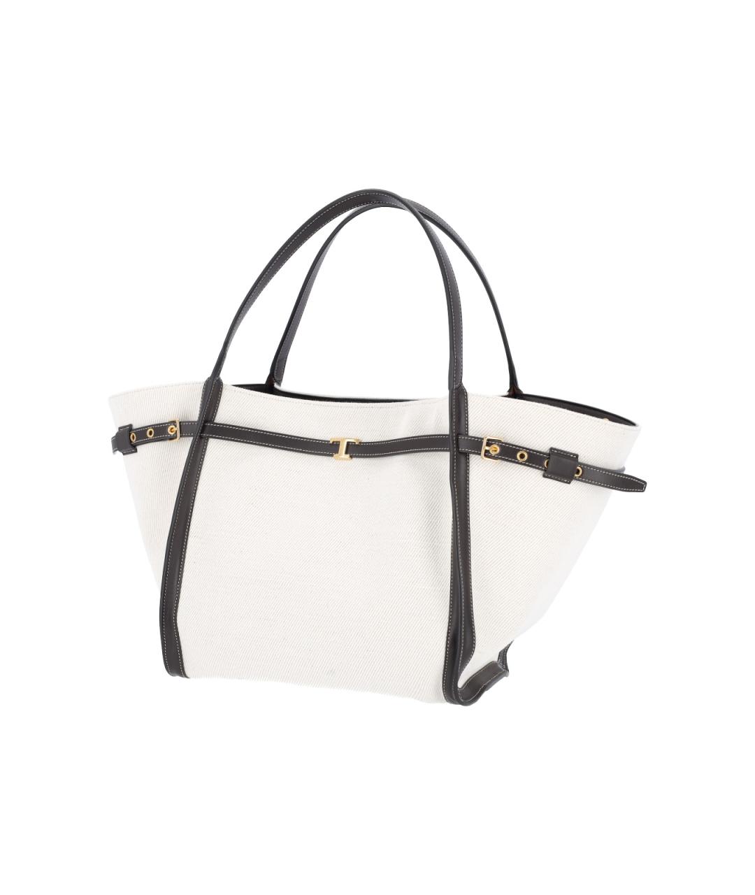 TOD'S Белая сумка тоут, фото 2