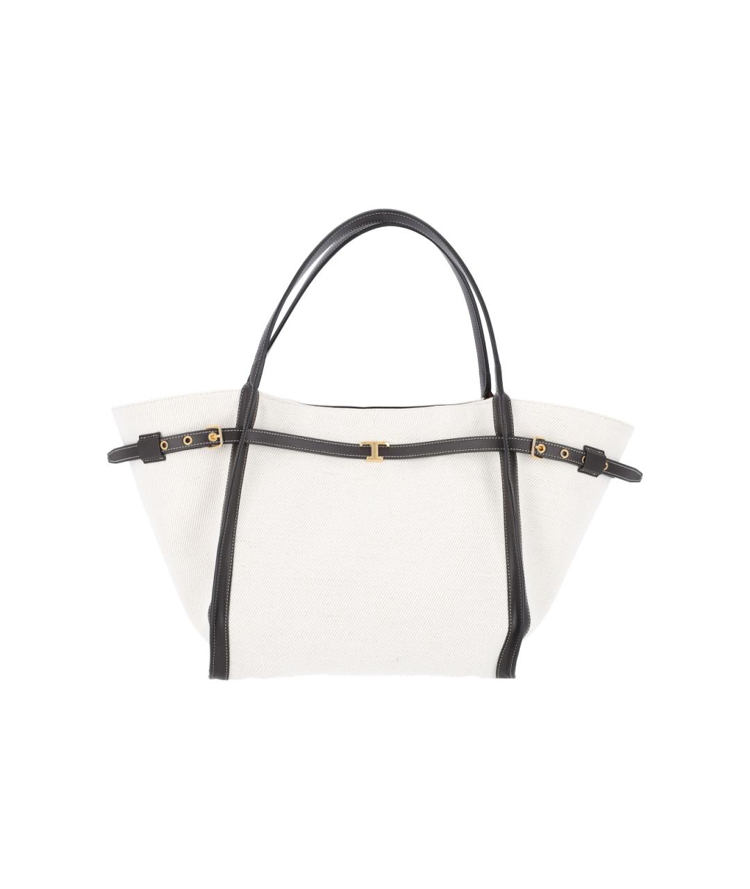 TOD'S Белая сумка тоут, фото 1
