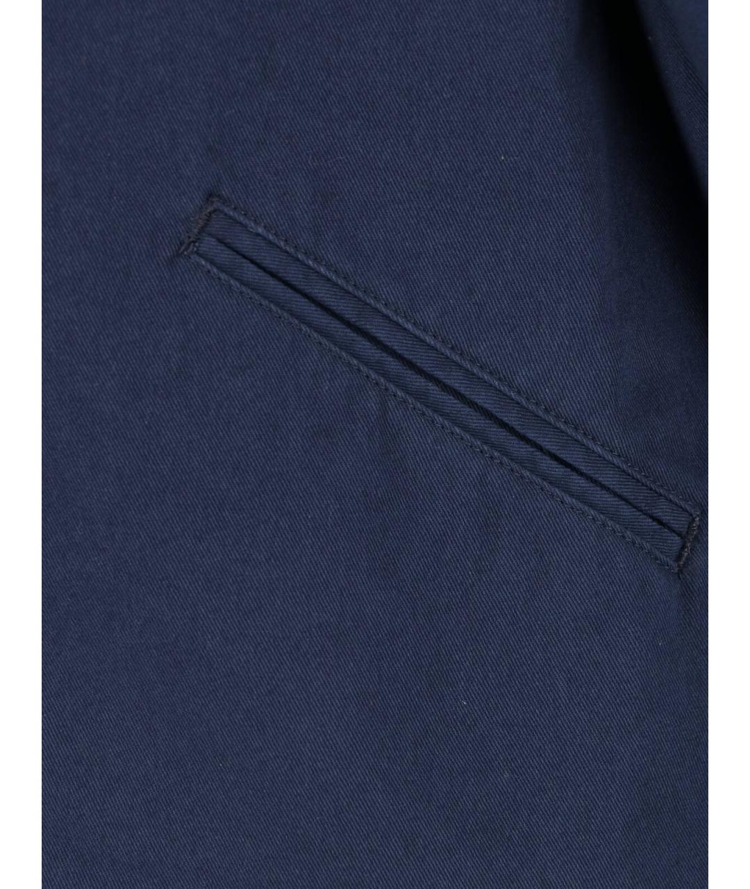 CARHARTT WIP Темно-синяя хлопковая куртка, фото 4