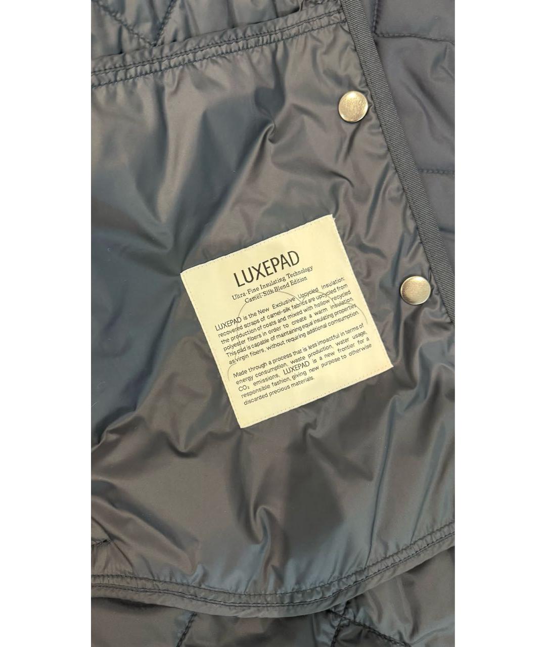 'S MAX MARA Темно-синее шерстяное пальто, фото 8