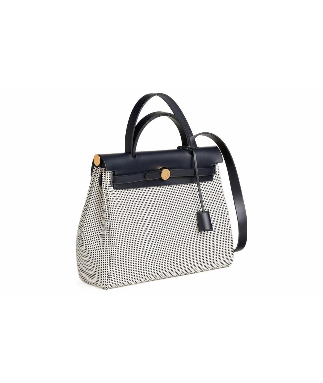 HERMES Тканевая сумка через плечо, фото 8