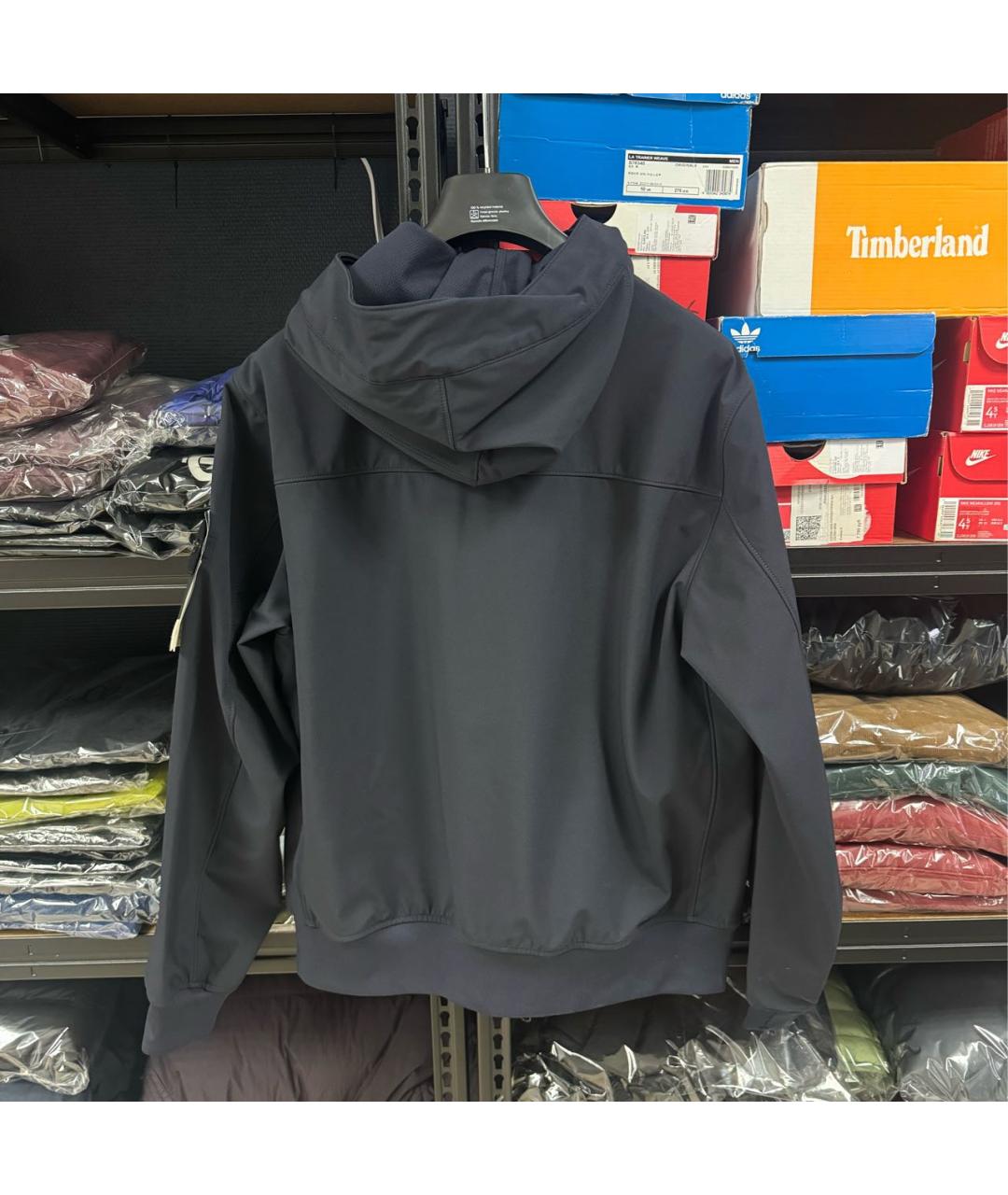 STONE ISLAND Темно-синяя куртка, фото 2