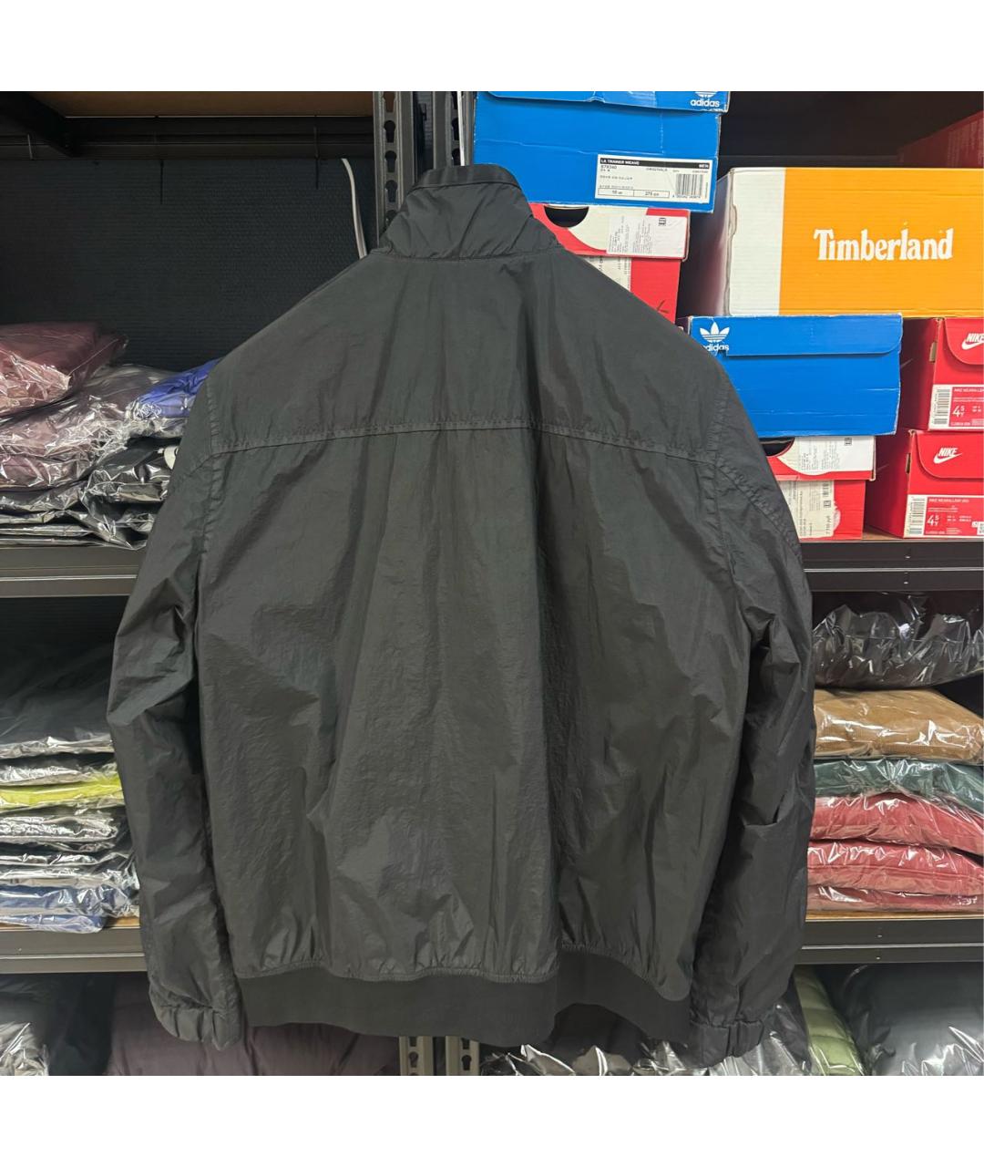 STONE ISLAND Черная куртка, фото 2