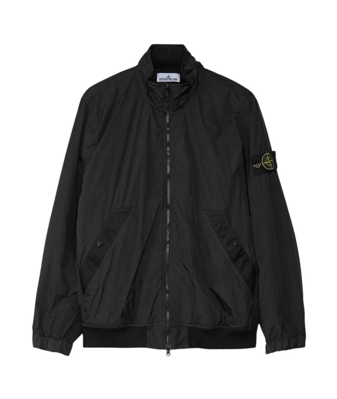 STONE ISLAND Черная куртка, фото 6