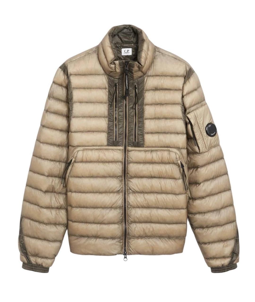 CP COMPANY Бежевый пуховик, фото 7