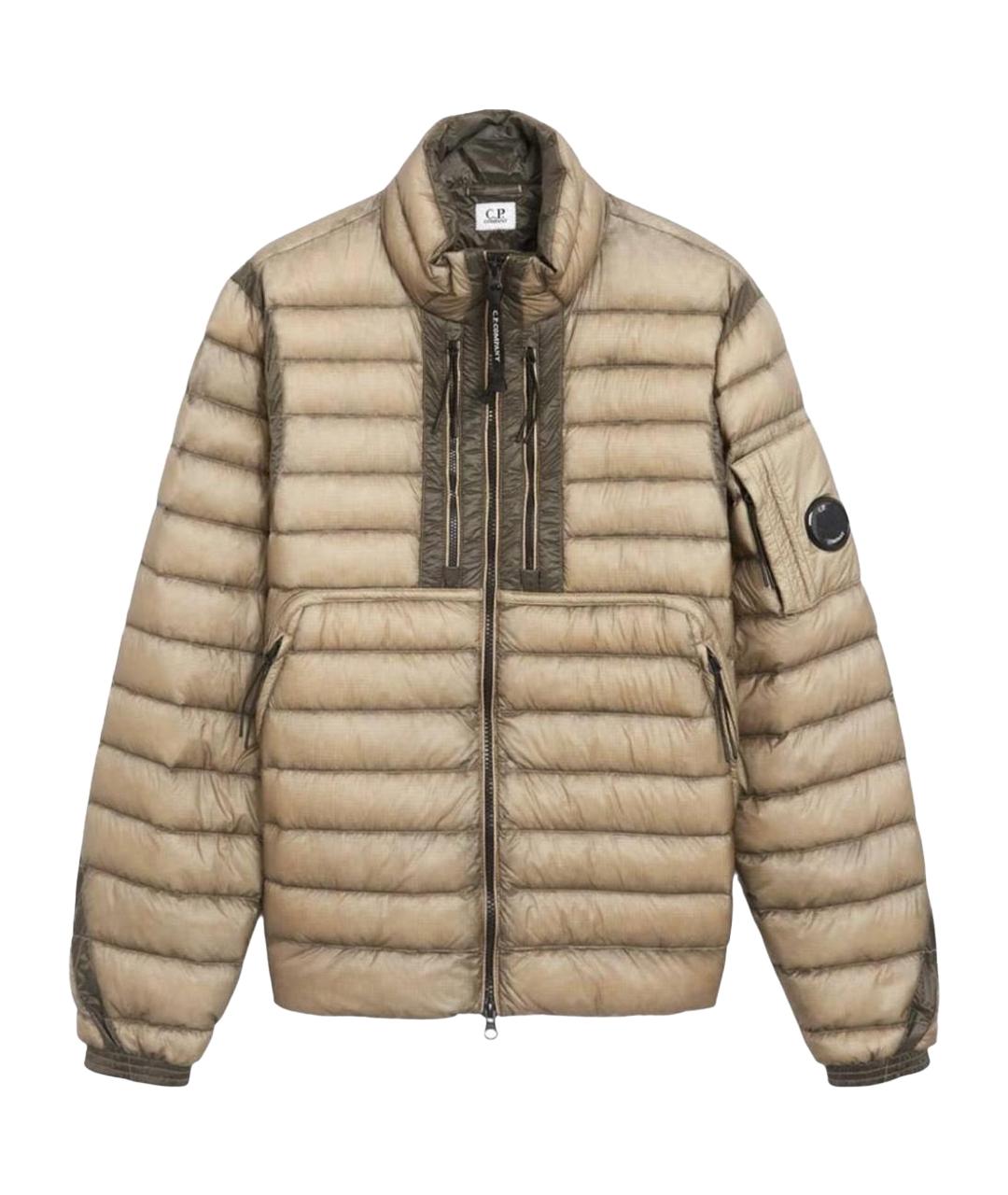 CP COMPANY Бежевый пуховик, фото 1