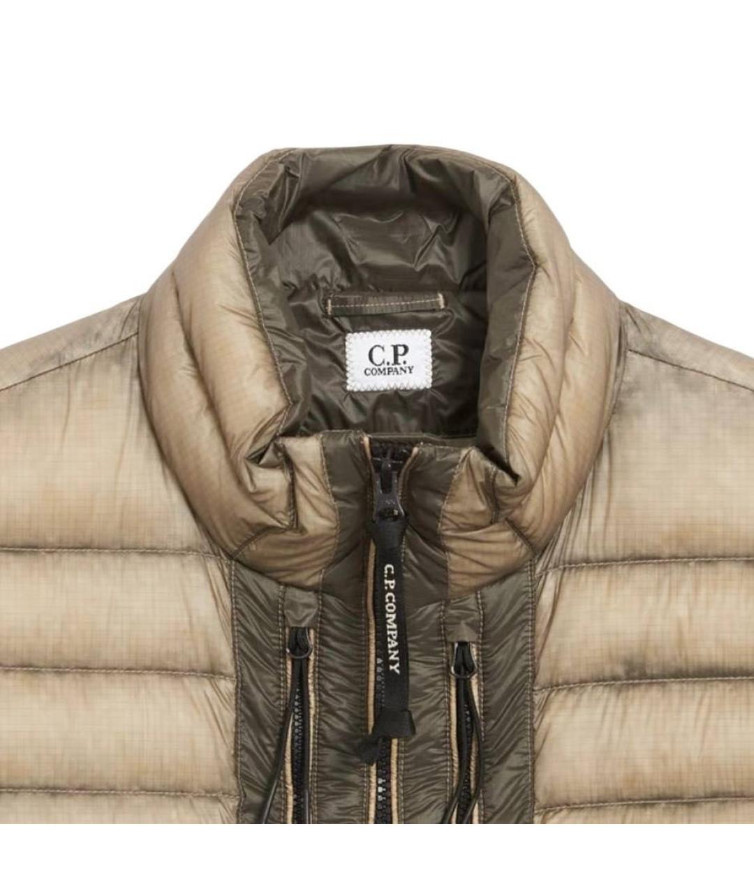 CP COMPANY Бежевый пуховик, фото 3