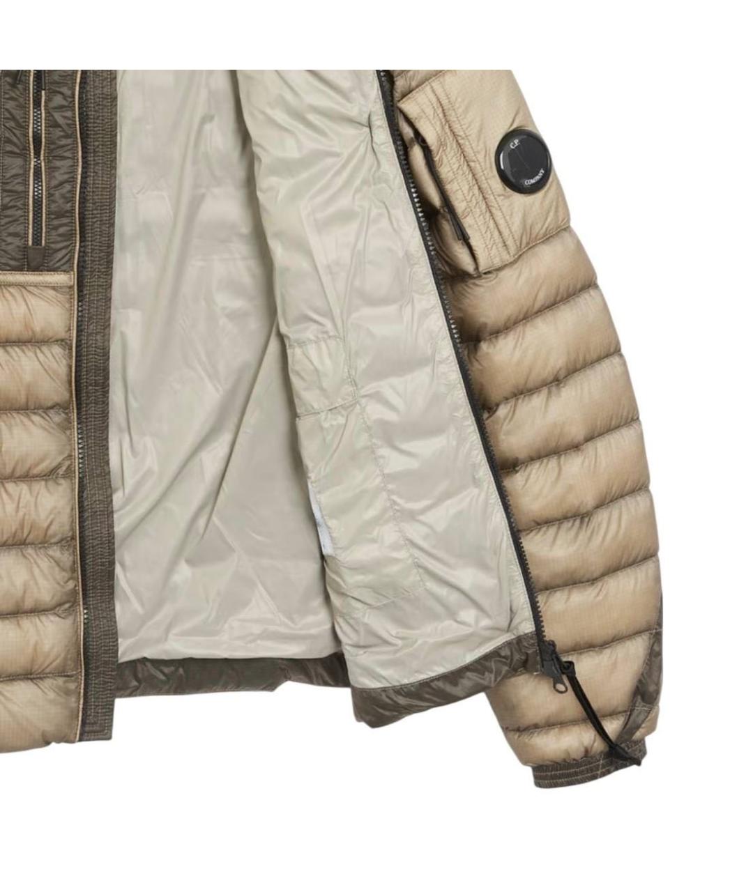 CP COMPANY Бежевый пуховик, фото 5