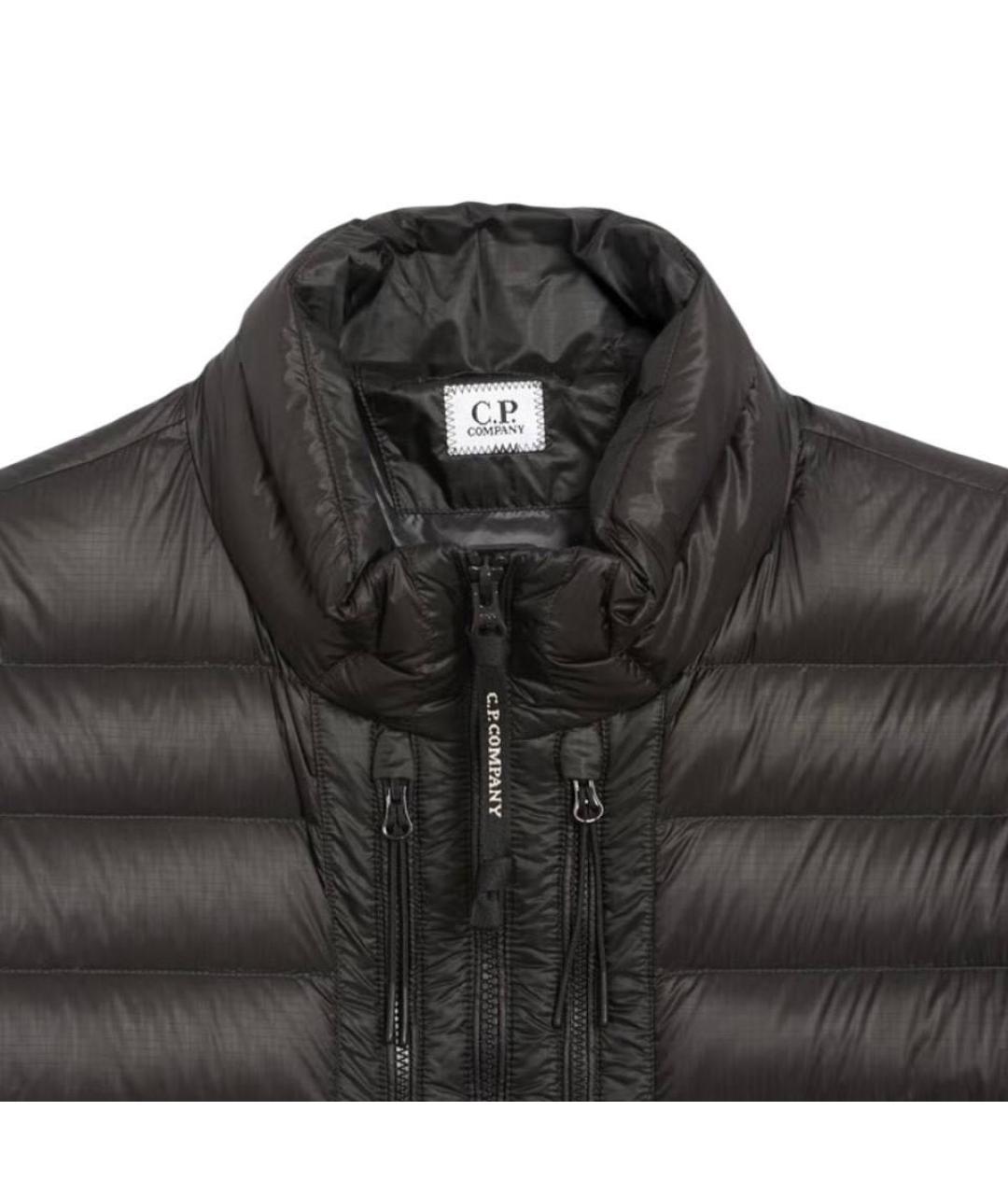 CP COMPANY Черный пуховик, фото 3