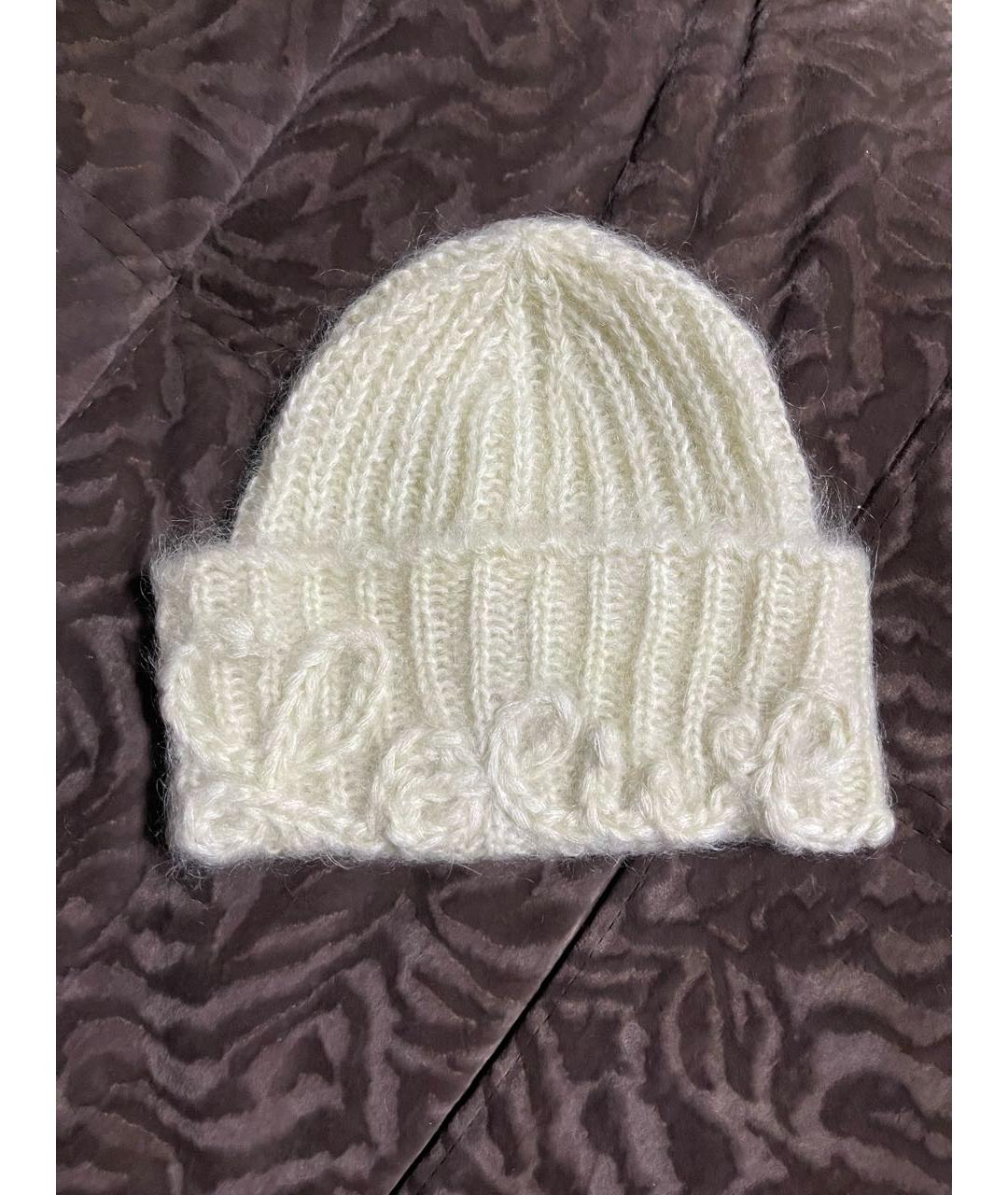 LOEWE Белая шапка, фото 4