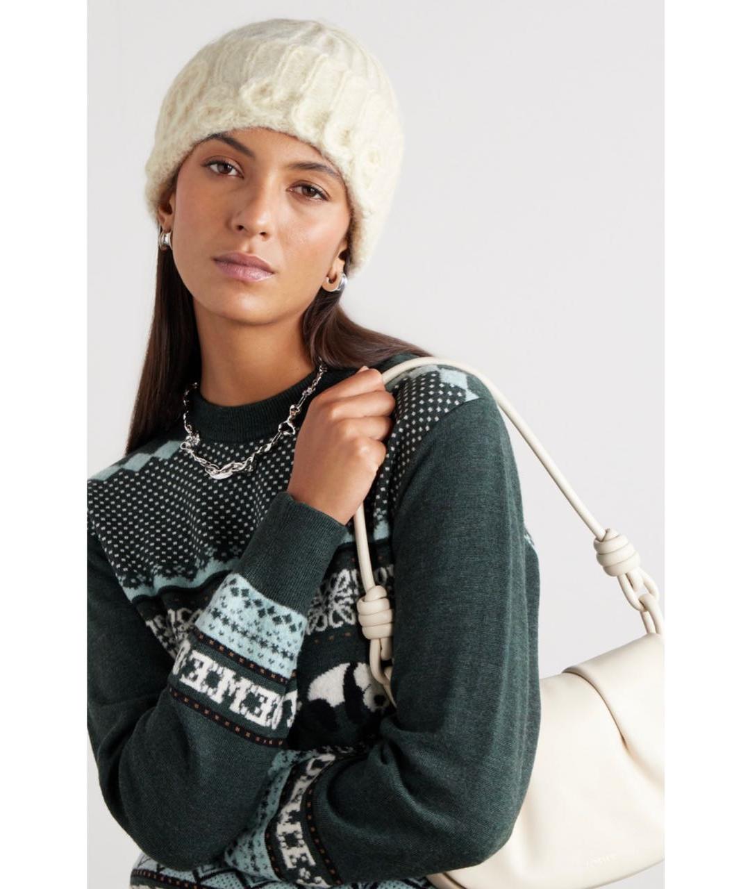 LOEWE Белая шапка, фото 2