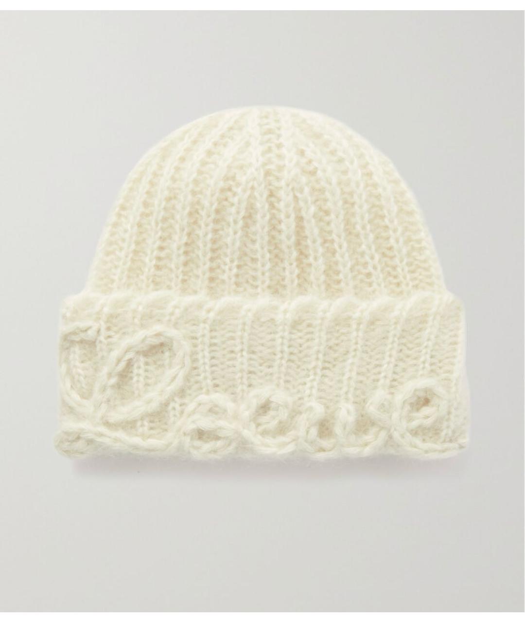 LOEWE Белая шапка, фото 9